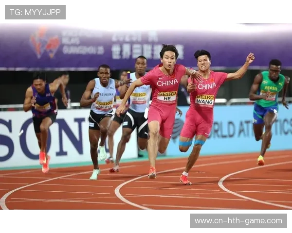 世界短跑接力赛：换棒训练成焦点，短跑4x100米接力赛世界纪录